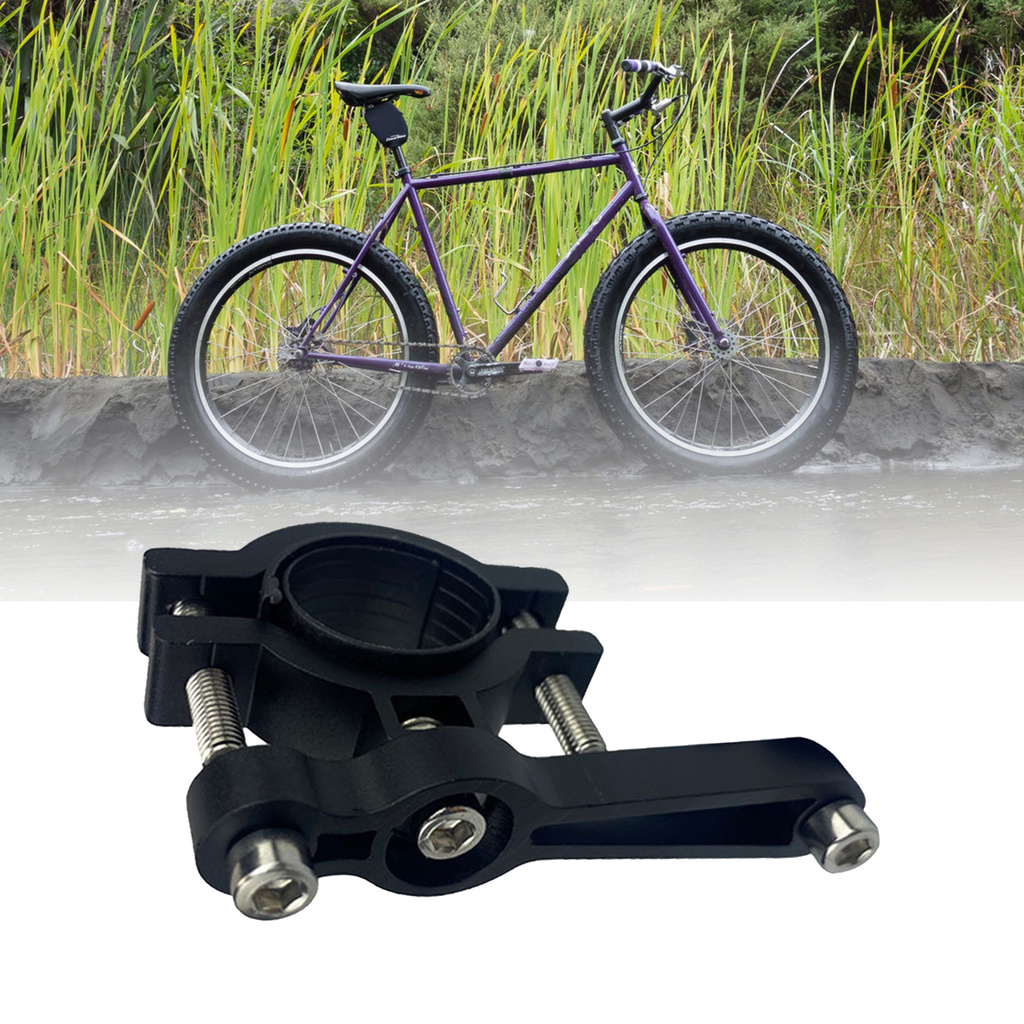 Bike Water Bottle Adapter Convenient Stable Metal Adjustable Compatible Bike Bottle Cage Seat for MTB