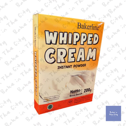 

Whipped Cream Instant Powder - Bakerline - 200 Gr