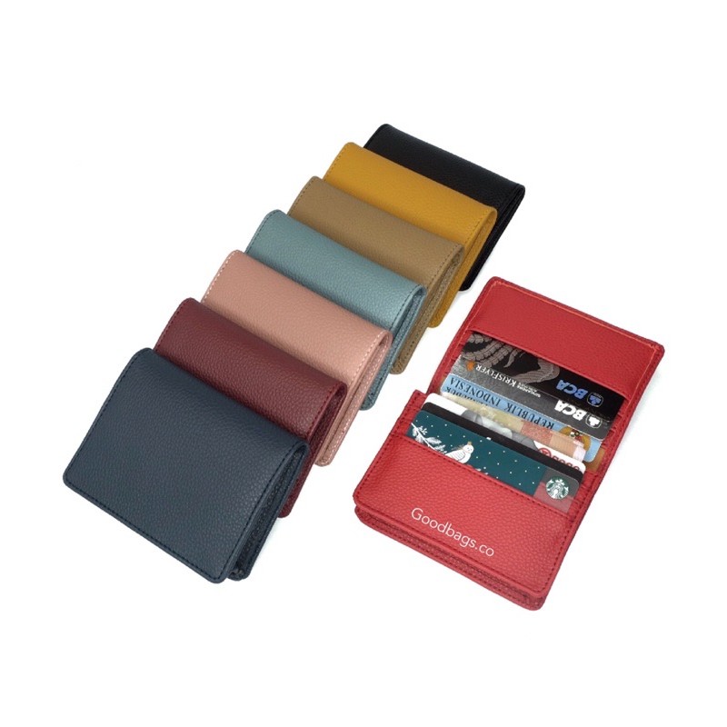  DOMPET  KARTU  KULIT PRIA WANITA PU R23 Shopee Indonesia