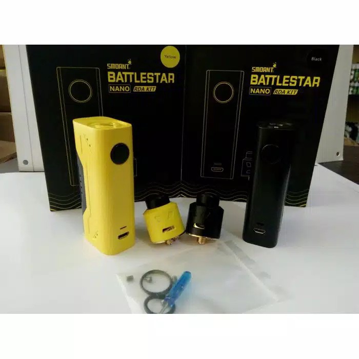 Paket Siap Kebul PSK Vapor Fapor Vape Fape Rokok Elektrik Battlestar Battle Star Nano Smoant