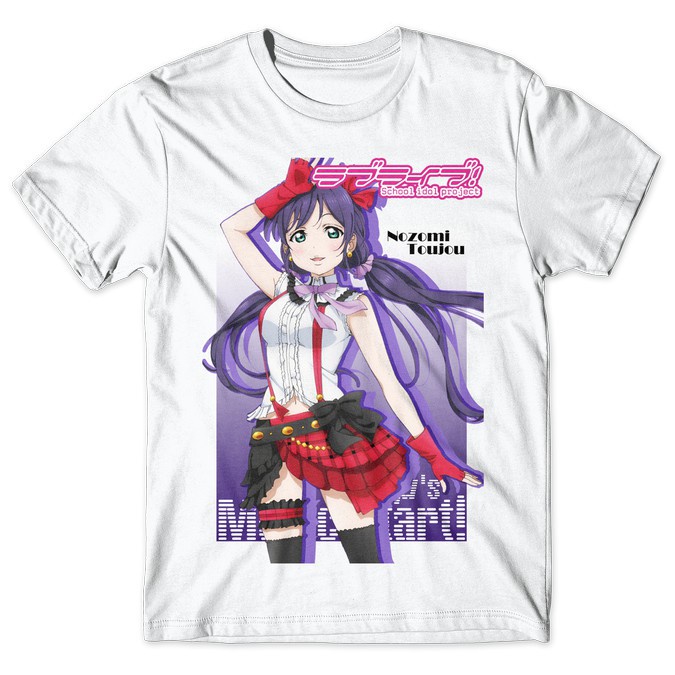 Nozomi Toujou – Love Live School Idol Project Anime T-Shirt/Kaos Anime