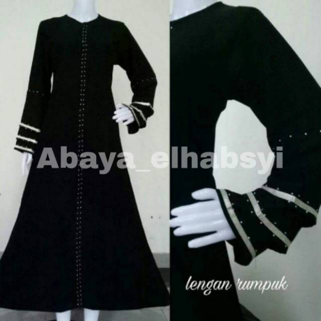New Abaya Gamis Maxi Dress Arab Saudi Bordir Zephy Turki Umroh Dubai Turkey By ZainabCollection