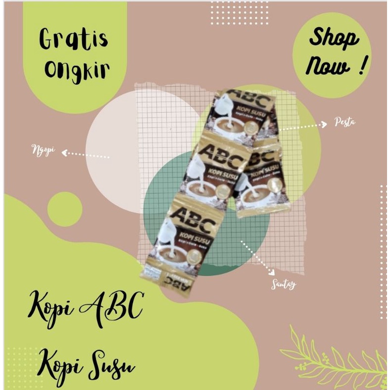 Jual KOPI ABC SUSU RENCENG | Shopee Indonesia