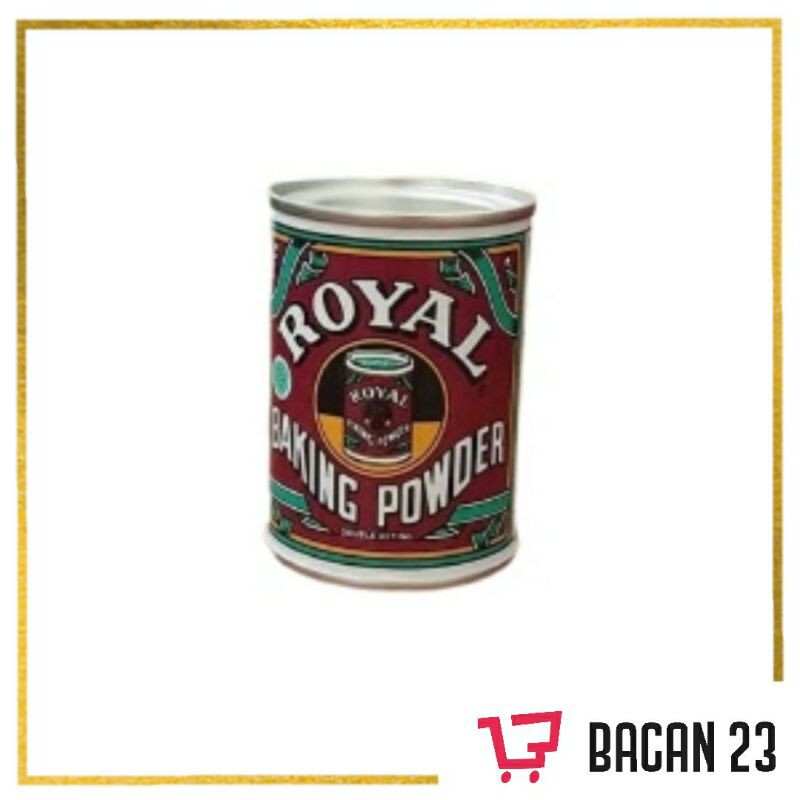 Royal Baking Powder (110gr) / Pengambang Kue Kemasan Kaleng / Bacan 23 - Bacan23
