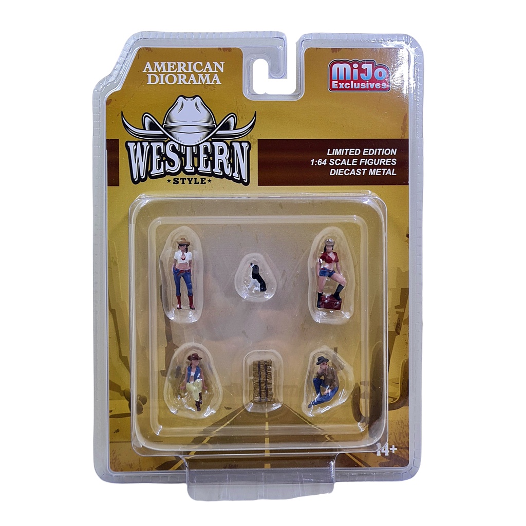 American Diorama Figure 1/64 Westan Style