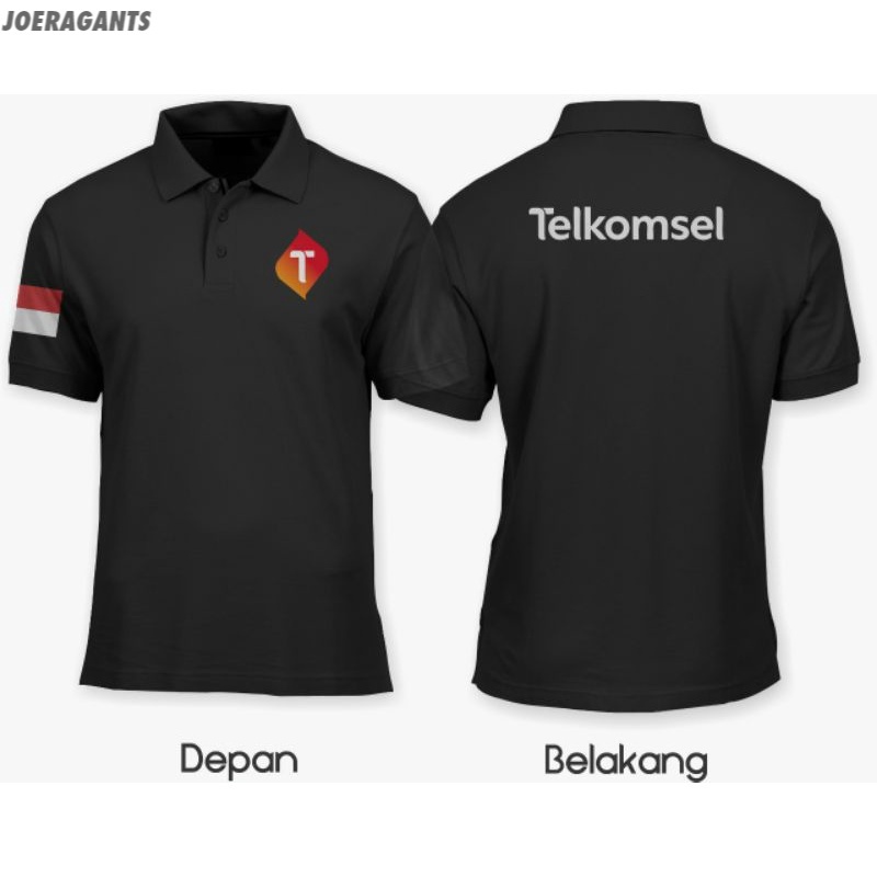 POLOSHIRT TELKOMSEL / KAOS KERAH TELKOMSEL / KAOS POLO TELKOMSEL - joeragants