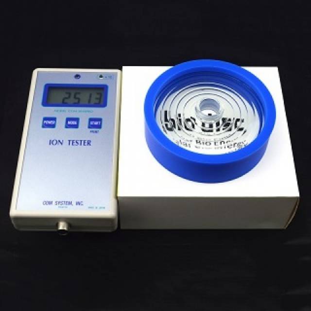 Bio Disc Quantum Scalar Energy Bio Glass