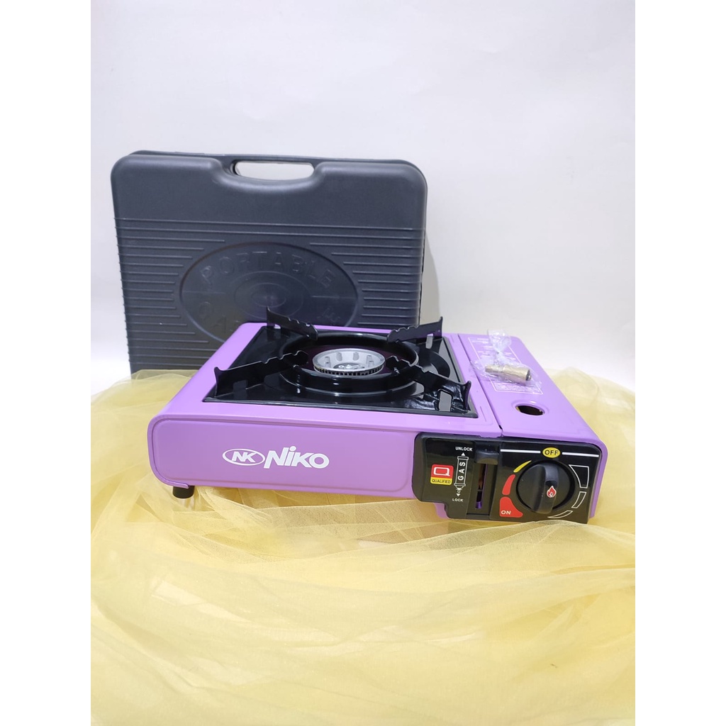 Kompor Portable Niko Gas Stove Portable NIKO NK-268C 2 In 1/Kompor Gas Portable Niko NK268 Multi Fun