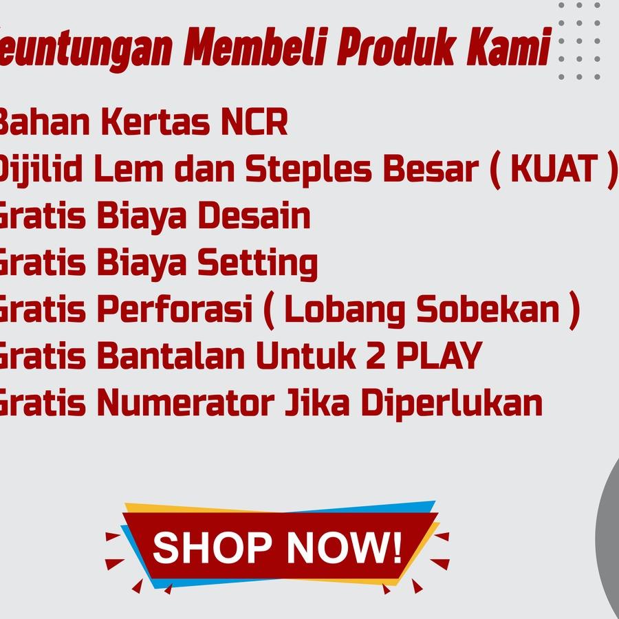 

✅HAPPY SHOPPING❤ KWITANSI - SURAT JALAN - INVOICE - TIKET TRAVEL - CUSTOM FREE DESIGN!!! harga bersaing