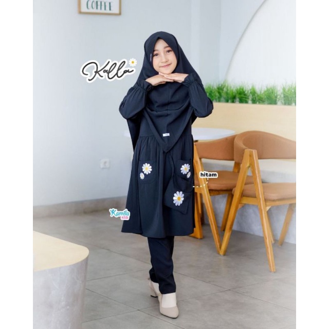 Kalla Tunik Kids By Zabannia Original