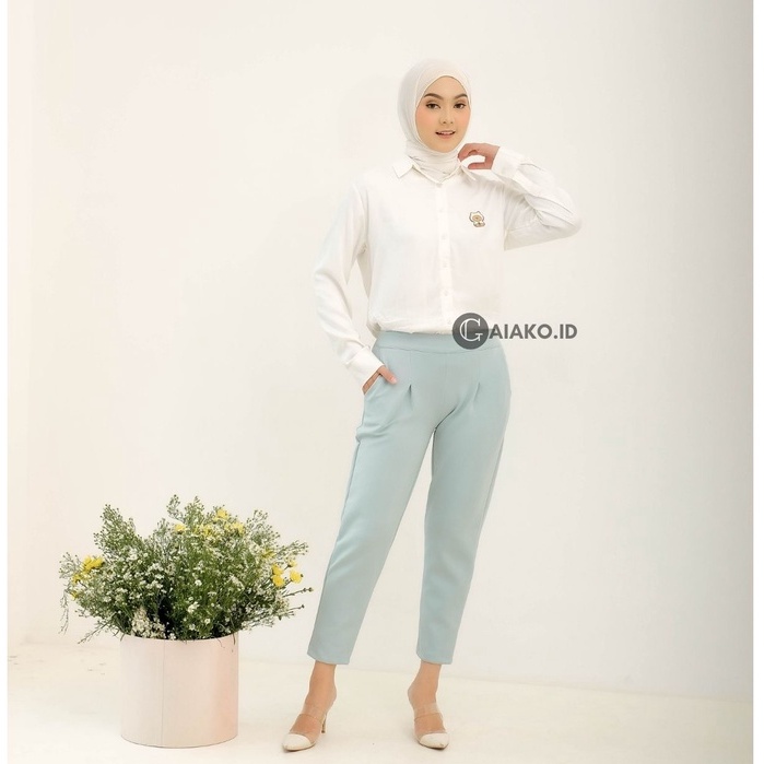 GAIAKO - HAREM PANTS SCUBA JUMBO - 301