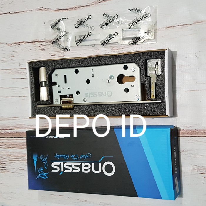 BODY KUNCI PELOR ONASSIS / TARIKAN PINTU DOUBLE STANLIS TEBAL MANTAP