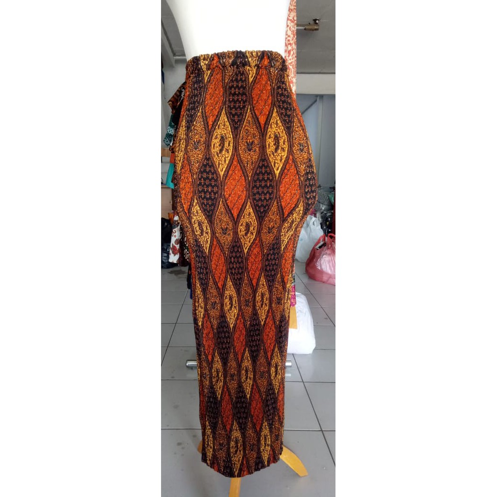 SB Collection Rok Plisket Rika Panjang Maxi Batik Jumbo Wanita