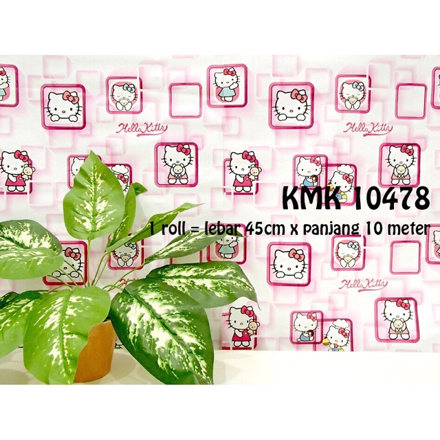 Premium Wallpaper Anak Hk Wallpapaer 10meter X 45cm Wallpaper Dinding Sticker Walpaper