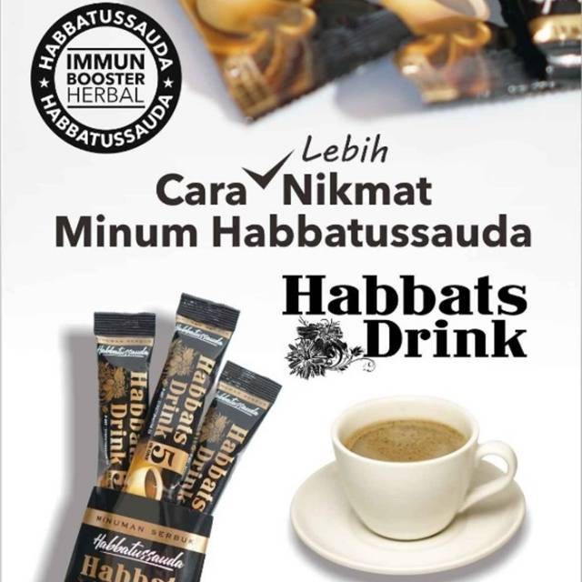 

Minuman Serbuk Habbatussauda | Habbat's Drink Kemasan Satuan/pcs