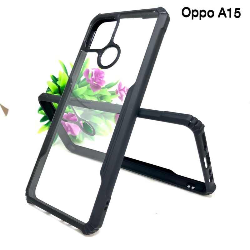 PROMO FUSION CASE BLACK OPPO A74 4G 5G A15 A15S RENO 4 4 F 4PRO A5 2020 A9 2020 A52 A92