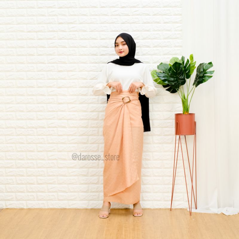Rok lilit polos // 10 warna // rok lilit polos // rok dobi // original // polos Rok by Ads-3
