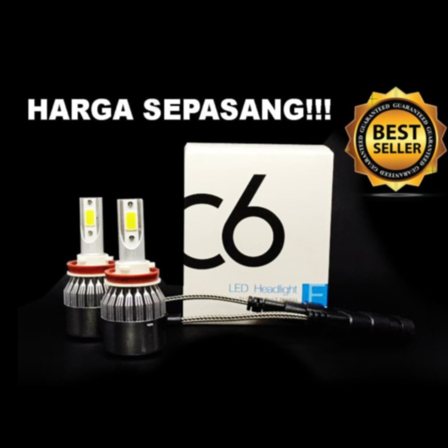 C6 LED HB3 HARGA SEPASANG