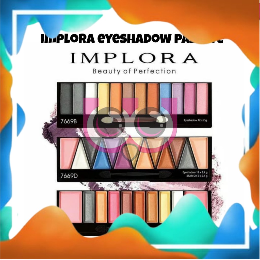 IMPLORA EYE SHADOW PALETTE