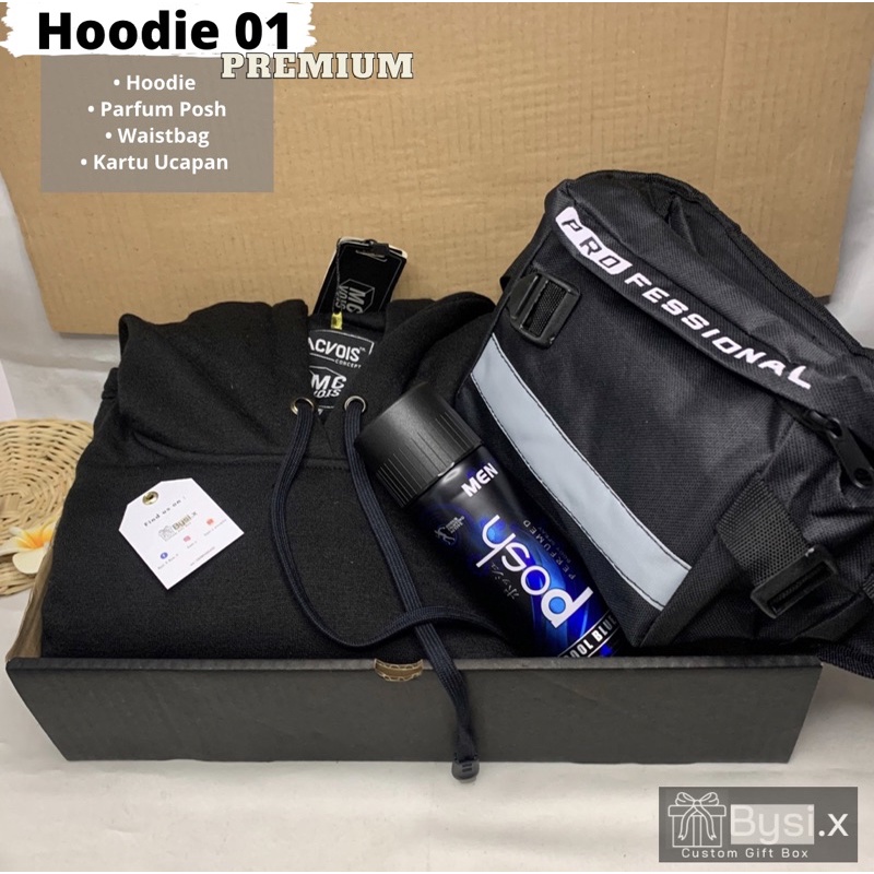 HAMPERS COWOK PAKET HOODIE / KADO COWOK / Gift Box Murah