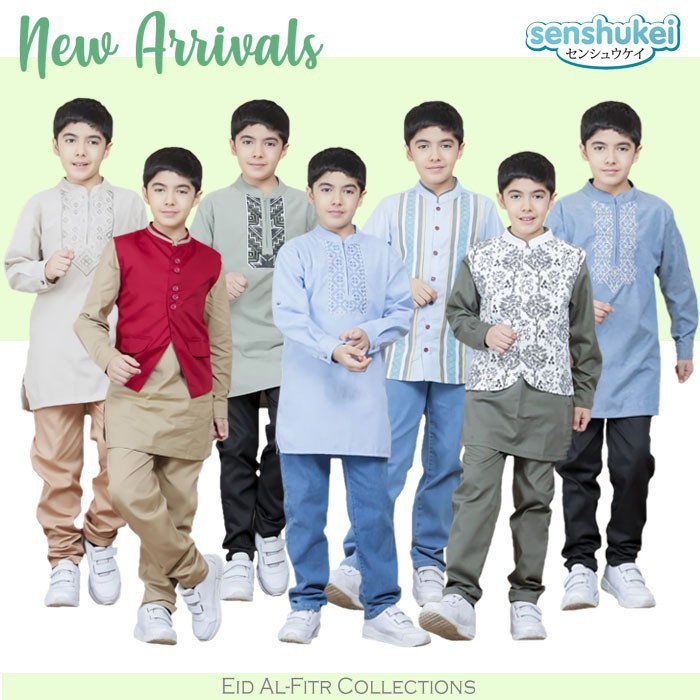 [Brandedbaby] 5T-13T SETELAN BAJU KOKO ANAK KURTA TURKI PAKISTAN PREMIUM IMPORT/SET BAJU KOKO BORDIR