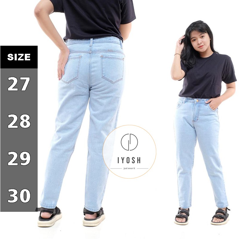 BOYFRIEND JEANS WANITA / Celana Jeans Wanita / Celana Boyfriend Premium