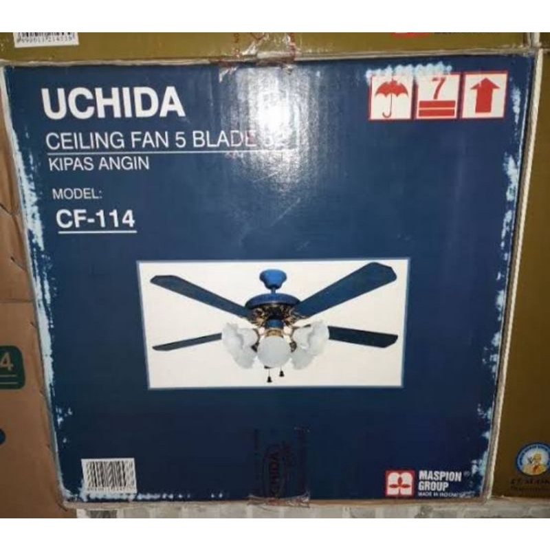 Ceiling Fan UCHIDA CF-114 52in 5 Lampu