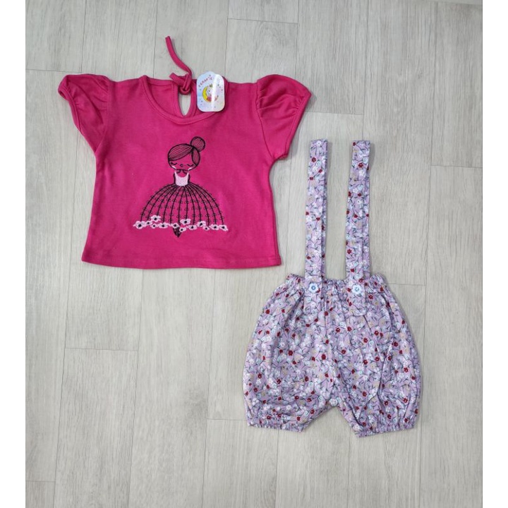 sofiebabyshop sett overall bunga