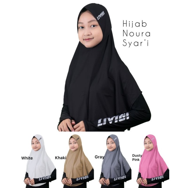 Livigi - Noura Syar'i Hijab Olahraga Wanita
