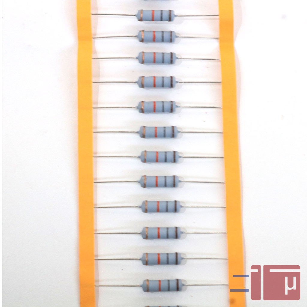 Resistor 18K 2W Metal Oxide 5% Taiwan Kaki Tembaga