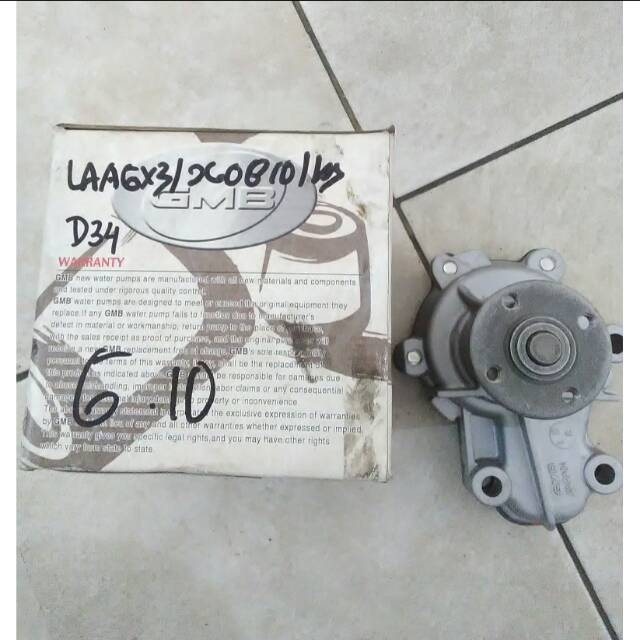 Waterpump Daihatsu Charade G10
