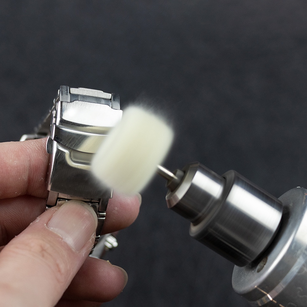 Roda Poles Felt Dengan Mandrel Untuk Shank 3mm Dremel Rotary Tool