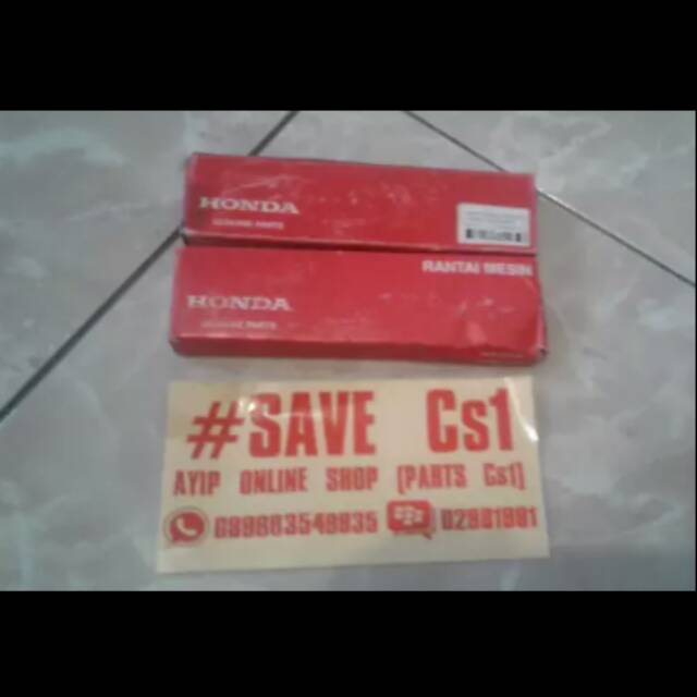 RANTAI KETENG / RANTAI MESIN  HONDA CS1