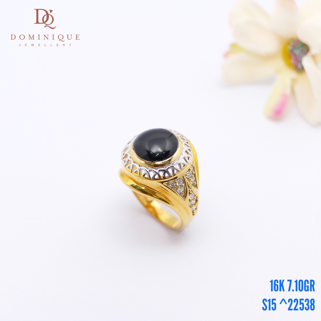 Cincin Pria Emas Dominique Jewellery 16K 22538