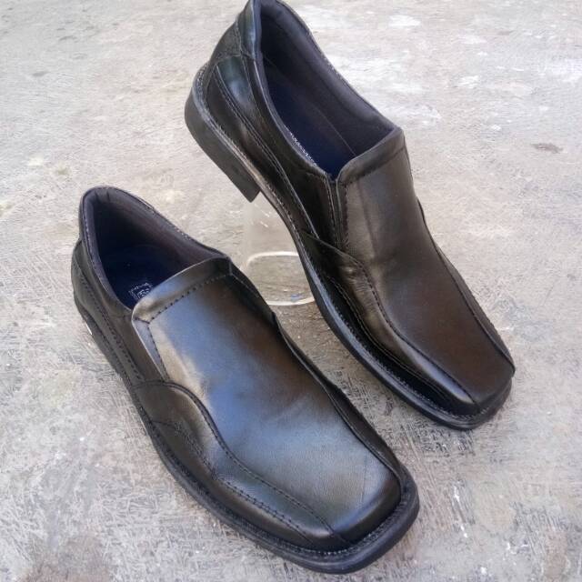 Sepatu pantofel kulit asli vantopel fantovel kulit asli dinas kerja