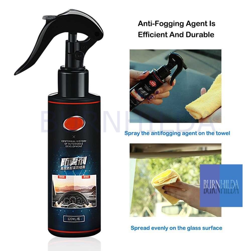 Coating mobil anti kabut Car Windshield Coating Hydrophobic Anti Fogging 120ml motor mobil burnhilda