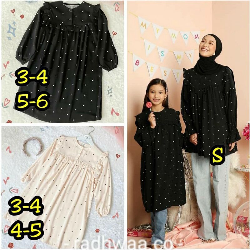 YOONA BLOUSE Vanilla Hijab