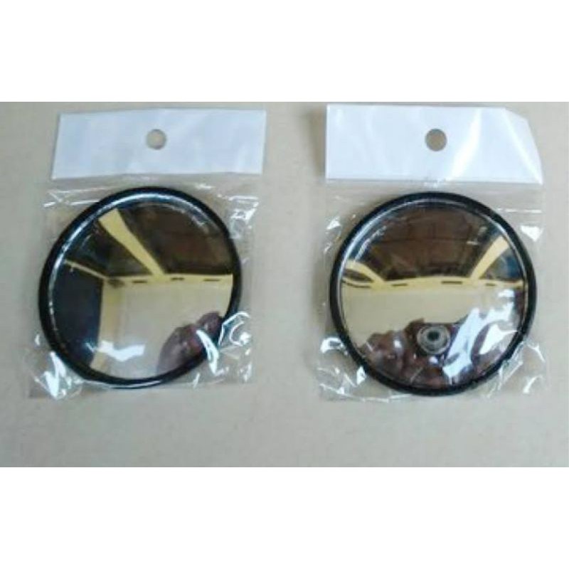 [BISA COD] kaca cermin tambahan spion mini cembung wide angle blind spot slim  kaca tambahan spion