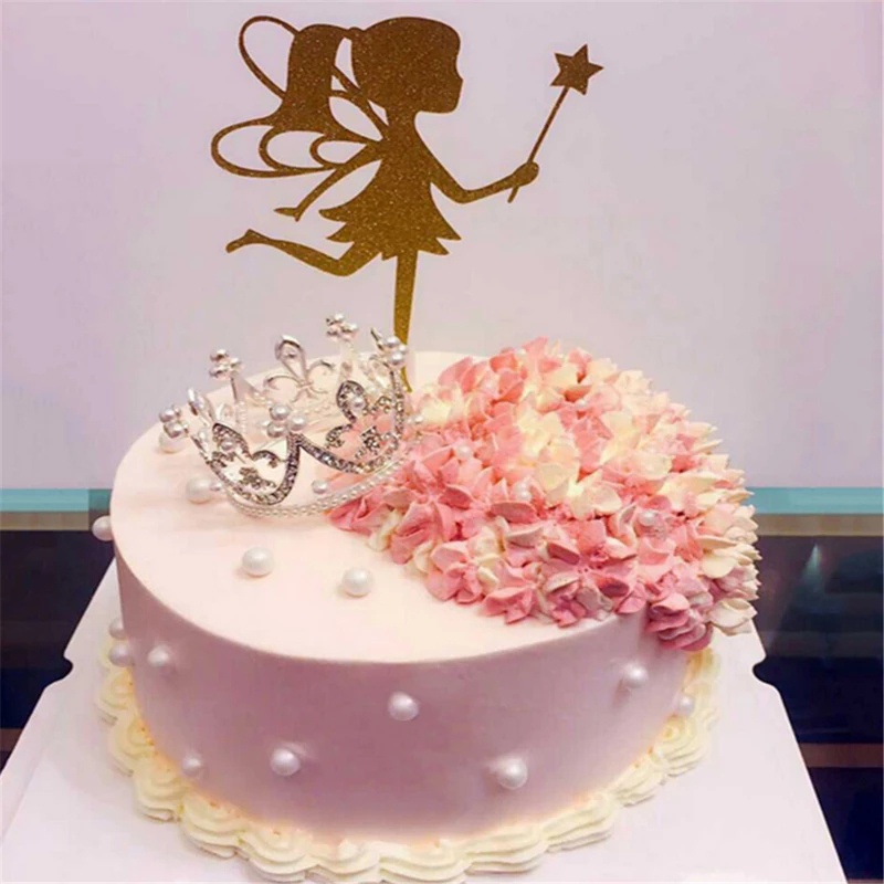 Mini Crown Cake Topper Princess Topper Tiara Mutiara Untuk Dekorasi Kue Pesta Ulang Tahun Pernikahan Nikmat Part