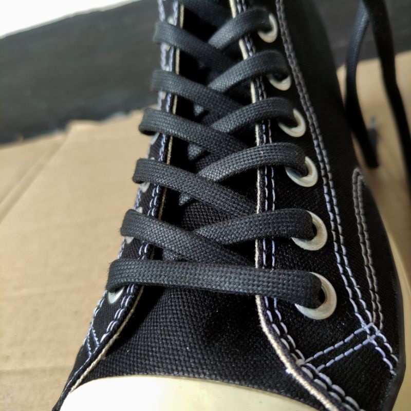 TALI SEPATU LILIN HITAM SHOE LACES WAXED BLACK 120 CM 150 CM 170CM