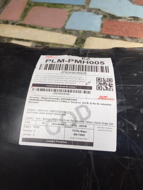 Fata Bed Cover Set Signature Terbaru Ukuran Single Size 120x200