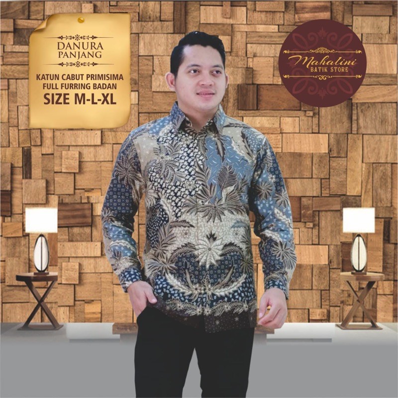 BATIK DANURA FULL FURING KATUN HALUS SIZE M-XXL HIGH QUALITY