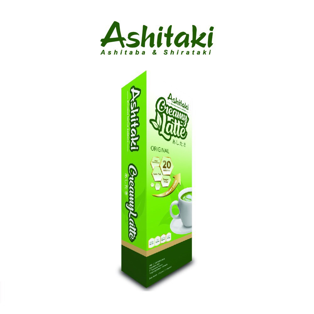 Ashitaki Creamy Latte Original 5 sachet @ 24 gram