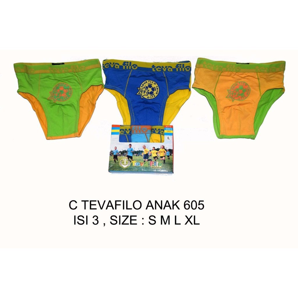 Teva Filo Celana Dalam Anak 605 / Celana Dalam Anak / Celana Dalam Anak Cowok