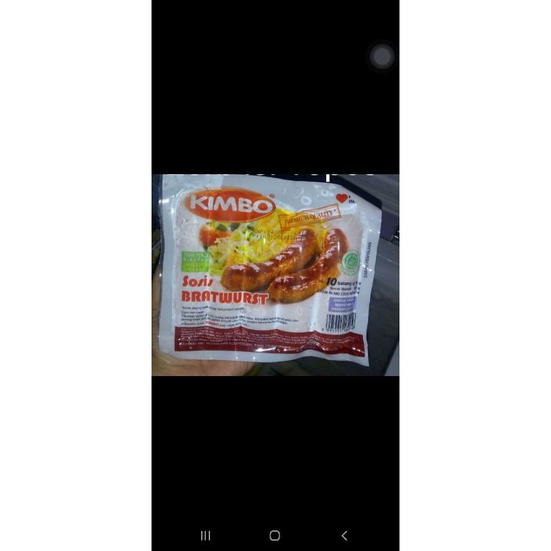 

Sosis Sapi Kimbo isi 10pcs