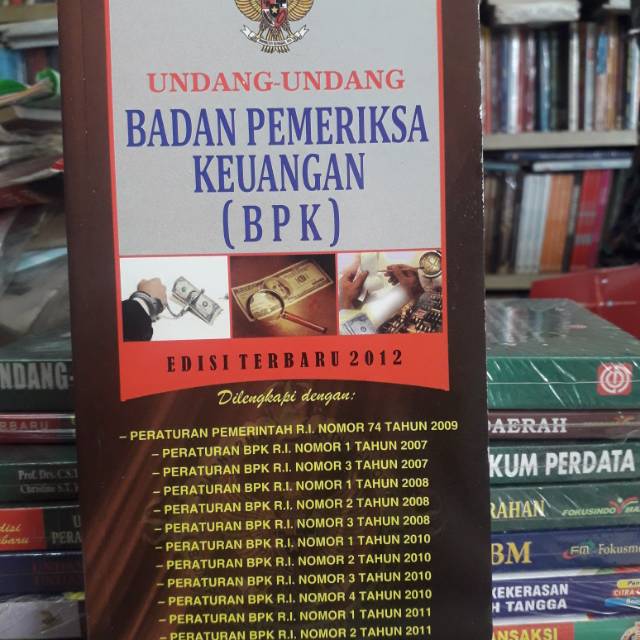 

UNDANG UNDANG BADAN PEMERIKSA KEUANGAN (BPK ) EDISI TERBARU