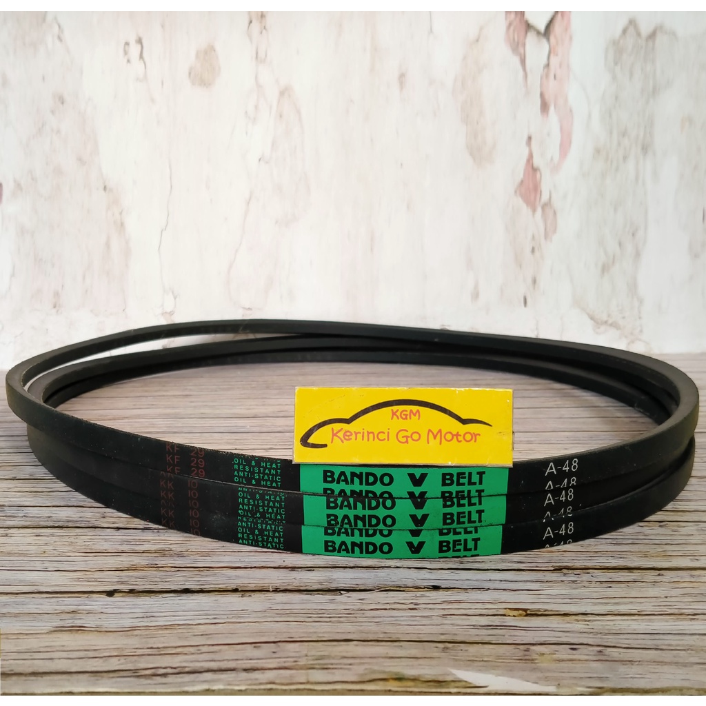 BANDO VAN BELT A-48 V BELT TALI KIPAS A48 FAN BELT VANBELT POLOS A-48