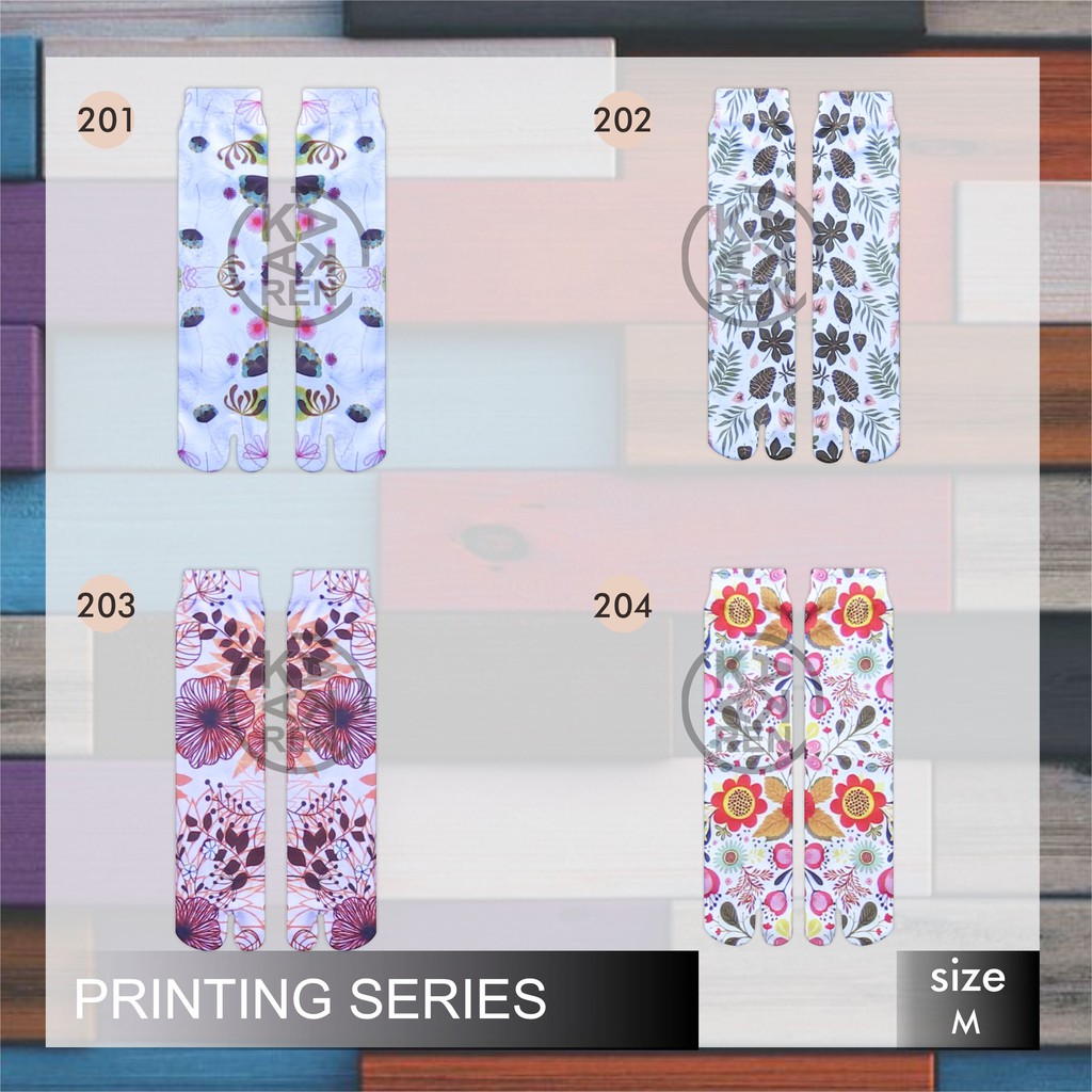 Kakaren Kaos Kaki Printing Dewasa Murah K