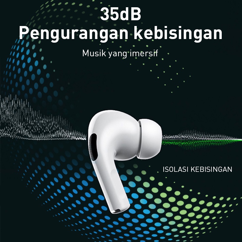 SHEYIN ANC Pembatalan Kebisingan Aktif in-ear Bluetooth headset TWS Wireless Earphone Bluetooth earphone wireless charging