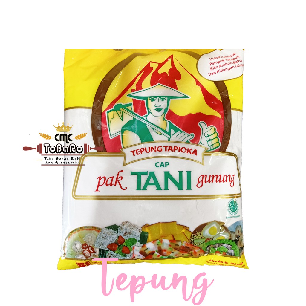 

Tepung Tapioka Cap Tani Gunung 500 Gram
